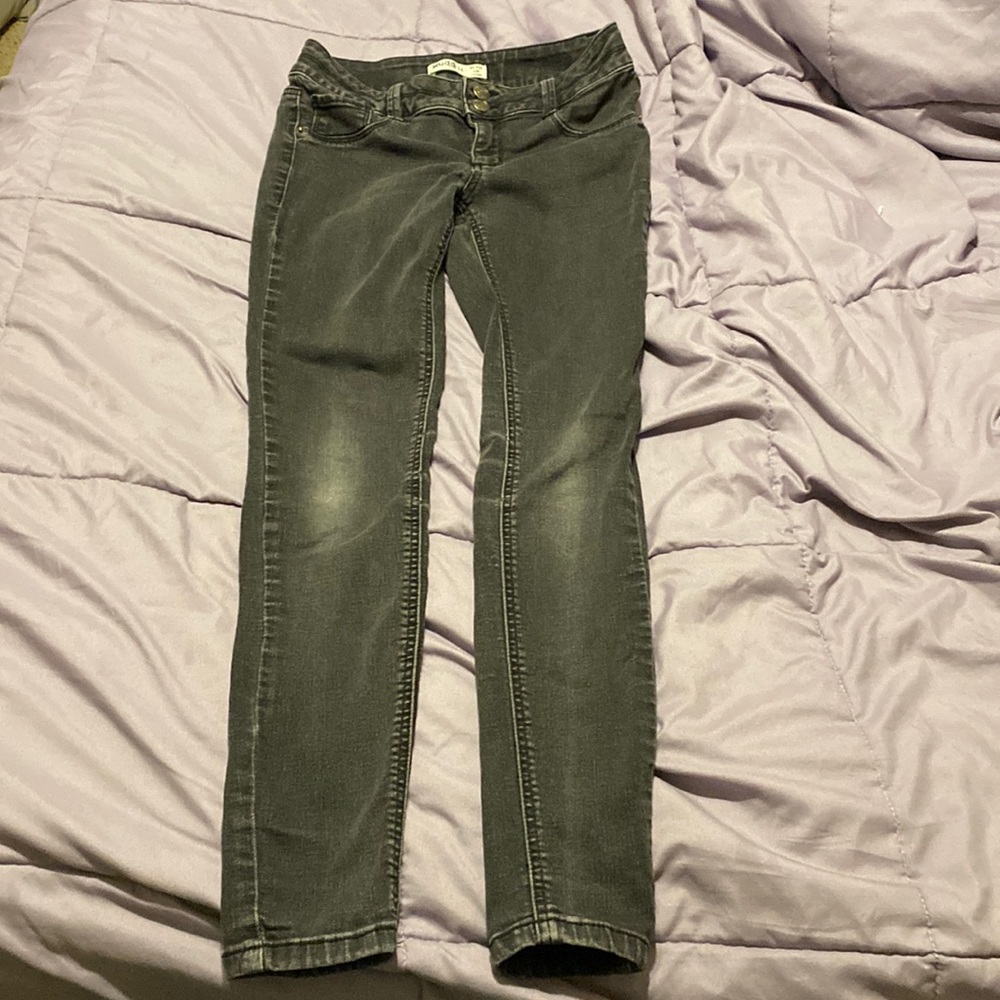 Mid rise jean leggings
